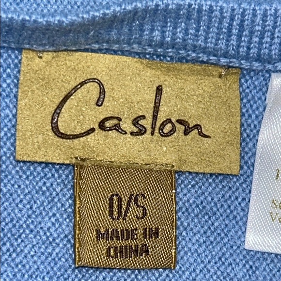 Caslon Blue Scarf - Picture 5 of 10